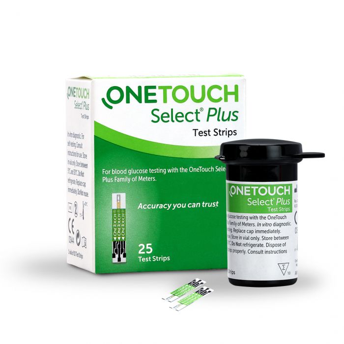 Onetouch Select Plus Gluco Strip, Box of 25