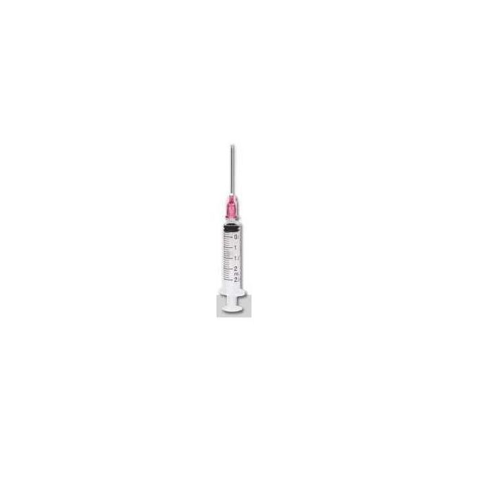 Nipro 2.5ml Syringe with Needle(23G,1), Box of 100