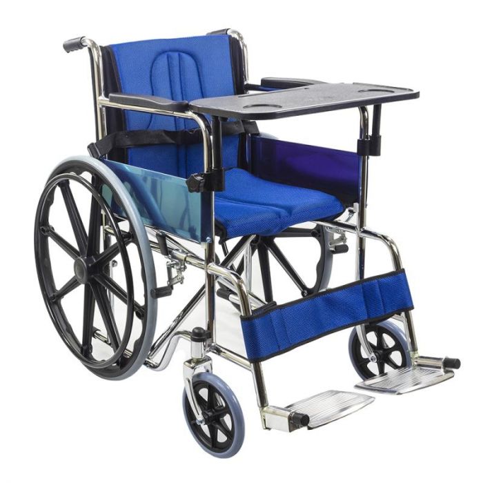 KosmoCare Dura Mag Wheelchair with Soft cushion & seat belt