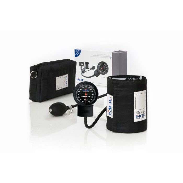 MDF Calibra Pro Sphygmomanometer - Double Bellow - Black (Black) (MDF808B11)