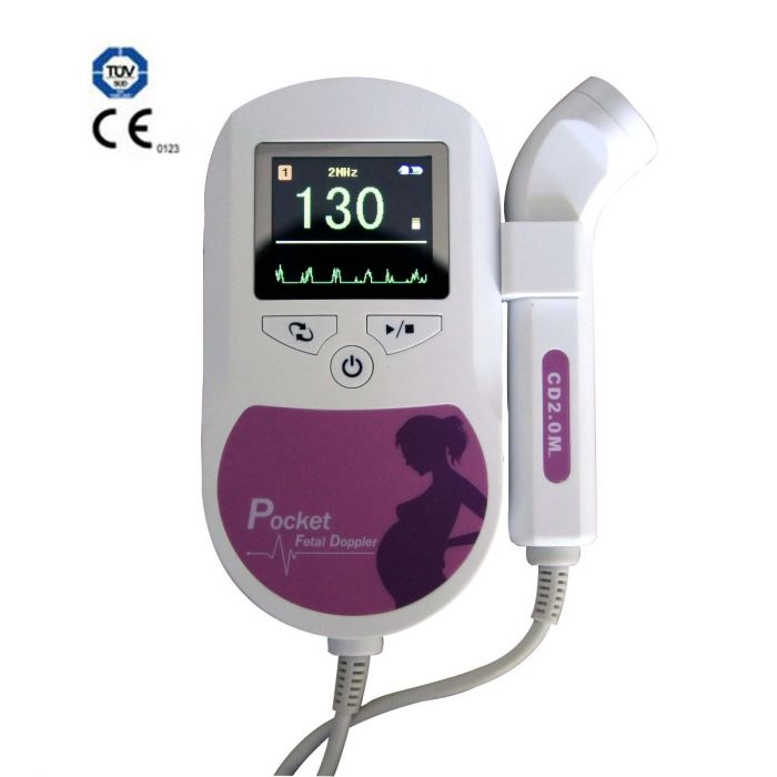 Contec Pocket Fetal Doppler Sonoline C with 2MHz Probe