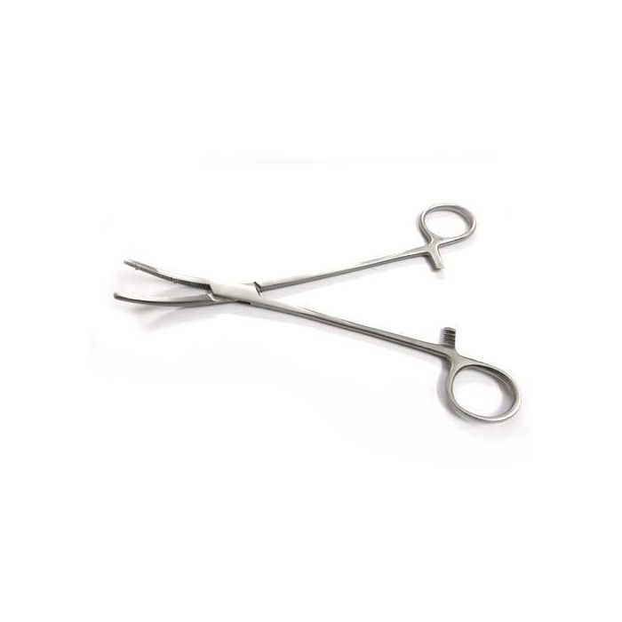 Hysterectomy clamp 8"