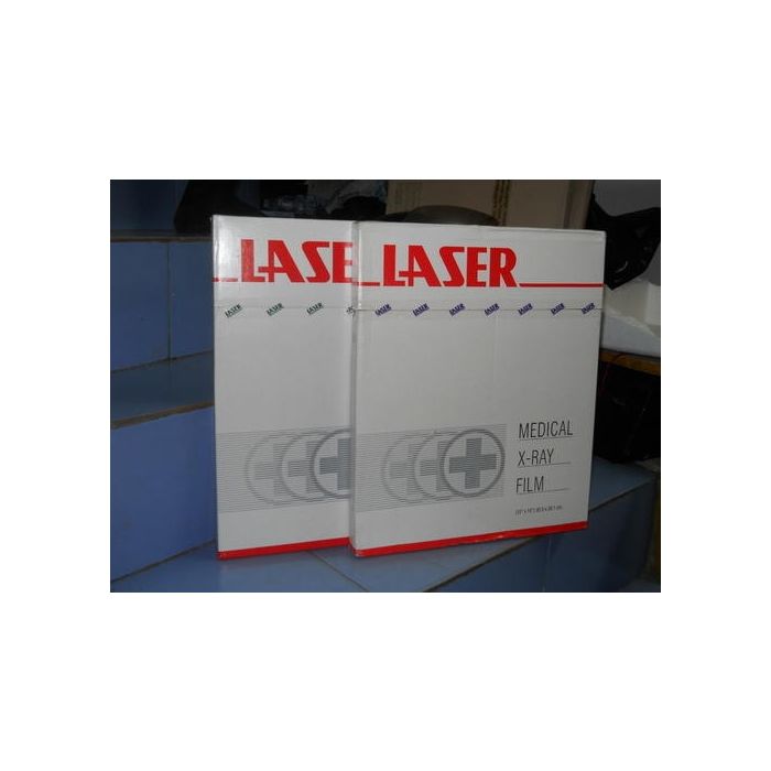 LASER X-Ray Film - 12" x 12" Pack of 50 - Green Sensitive