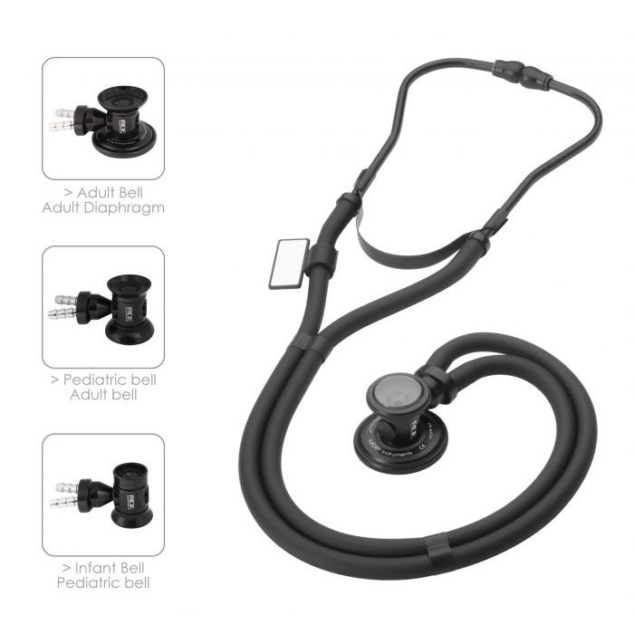 MDF Sprague Stethoscope- Black out(All Black) (MDF767BO)