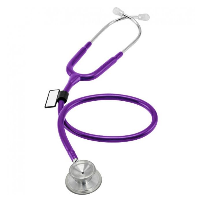MDF Acoustica Lightweight Dual Head Stethoscope- Purple (MDF747XP08)