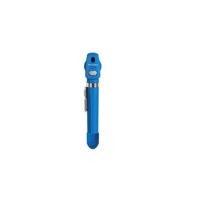 Welch Allyn Pocket Plus LED Ophthalmoscope with Handle and Soft Case Onyx 12880-BLU