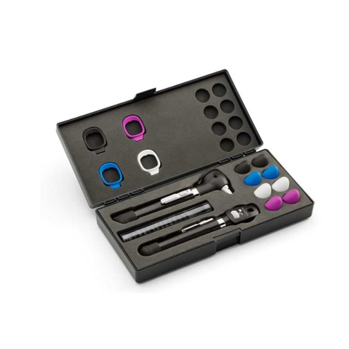 Welch Allyn Pocket Plus Led Set of ophthalmoscope and otoscope/ Hard case 92880- BLK