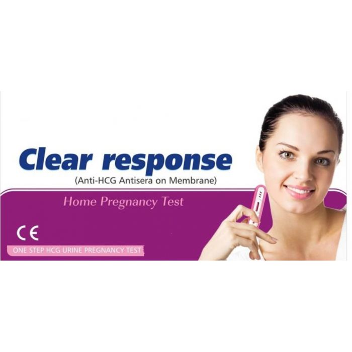 HCG Card Clear Response Pregnancy Test (Pack of 40)
