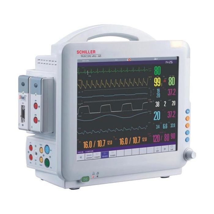 Schiller Truscope Ultra Q5 Modular Patient Monitor With Masimo