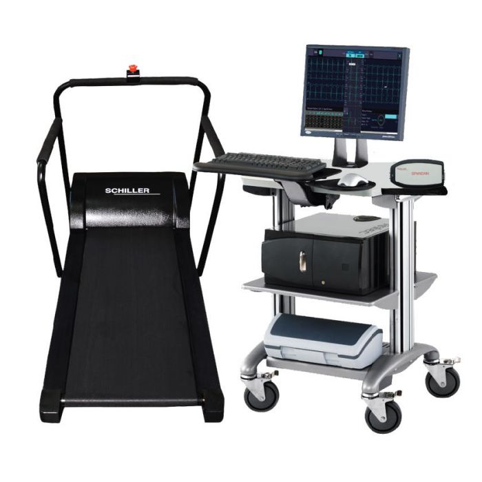 Schiller Stress Test System-SPANDAN CS20 with Colt Treadmill