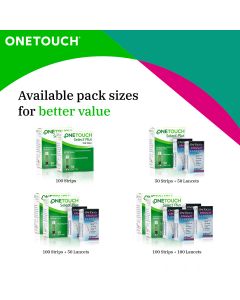 OneTouch Select® Plus Test Strips (Box of 50)