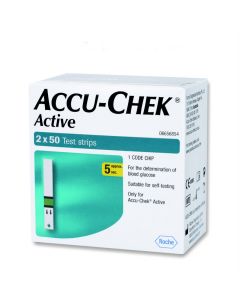Accu-Chek Active Test Strips (Box of 100)