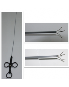 Longlife Stone Grasper- Flexible- Triprong