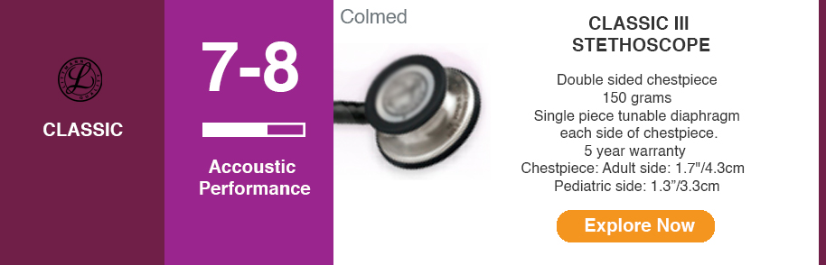 3M Littmann Stethoscope Classic III Review 3M Littmann Stethoscope Classic III